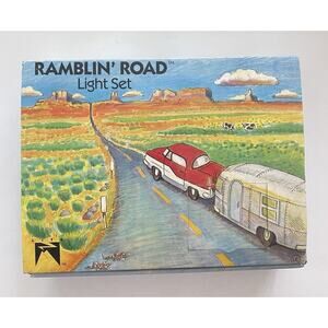 Vintage 1992 Ramblin Road Light Set Retro Car Trailer Primal Lite-Tested Works